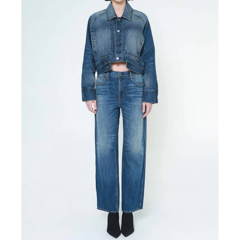 NEW NOEND miley straight jeans in blue